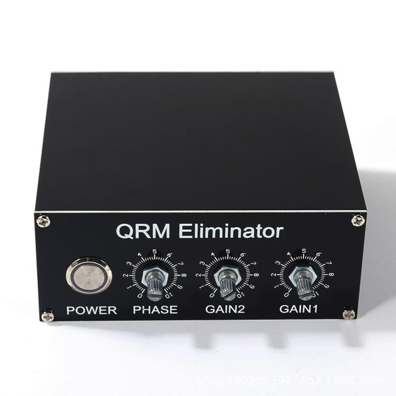 Professional QRM Eliminator X-Phase Built-in PTT Control 1-30 MHz HF Band QRM Eliminator Aluminum Alloy QRM Canceller Radio TV Broadcast Equipments  |   Other Instruments Measurement & Analysis Instruments Black