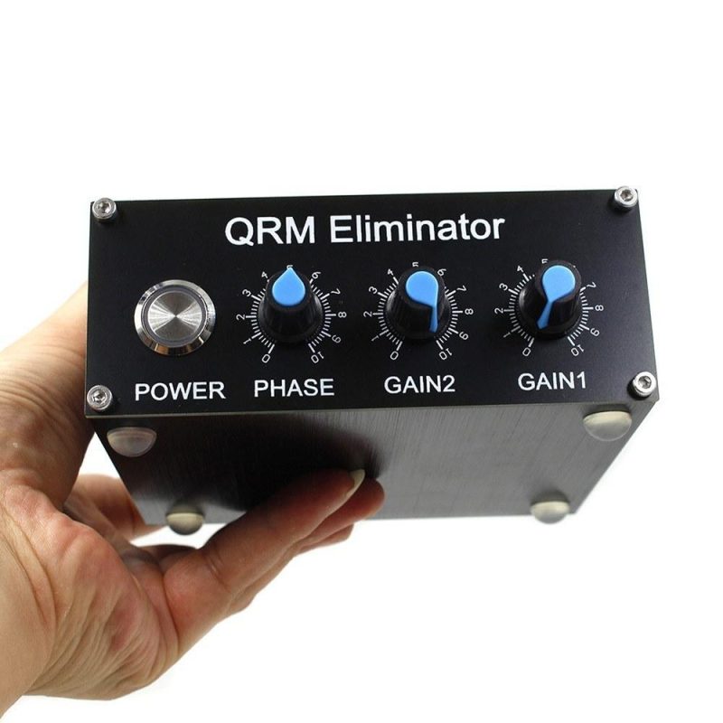 Professional QRM Eliminator X-Phase Built-in PTT Control 1-30 MHz HF Band QRM Eliminator Aluminum Alloy QRM Canceller Radio TV Broadcast Equipments  |   Other Instruments Measurement & Analysis Instruments Black