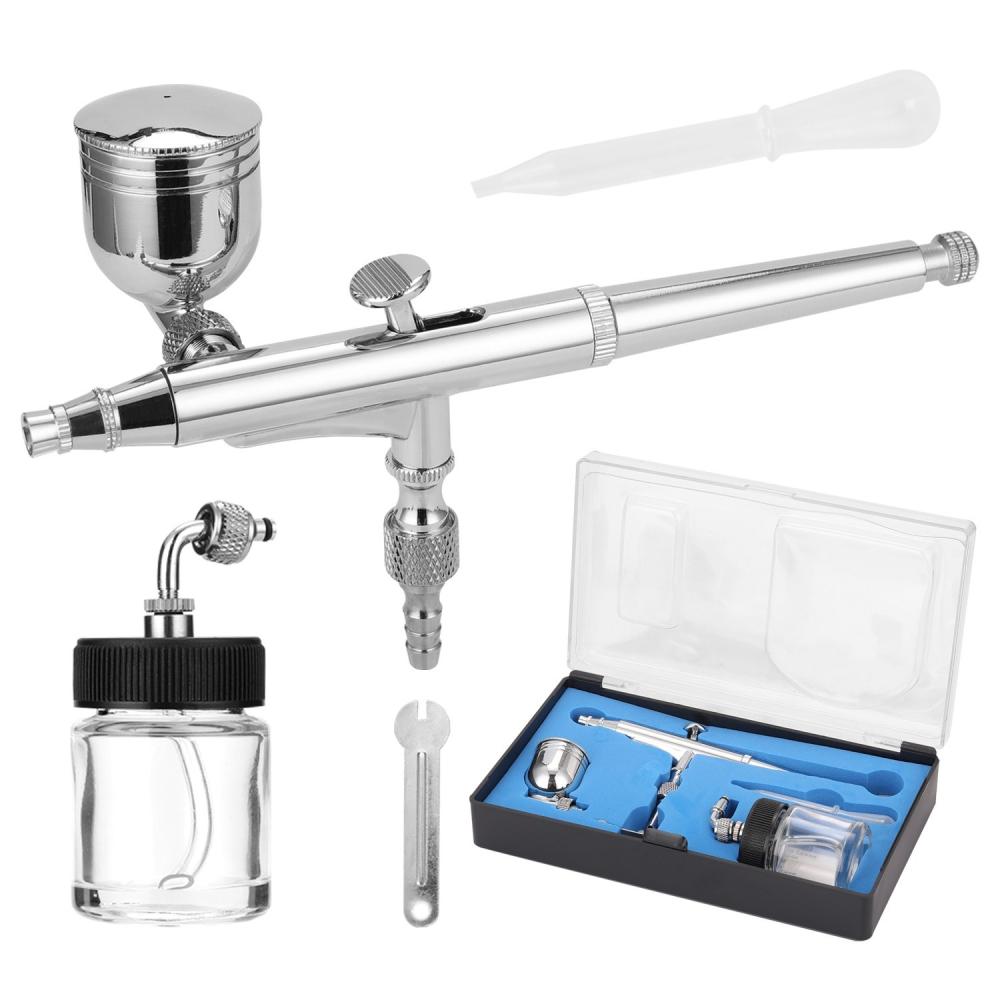 Professional T134 Airbrush Set for Model Making Art Painting with G1/8 Adapter Wrentch Dropper 2 Fluid Cups  |   Electrical Equipment & Supplies Electrical Equipment & Supplies Electrical Equipment & Supplies