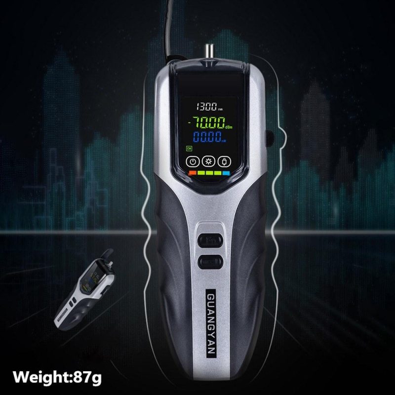 Reachargeable Optical Power Meter G750 Portable Color LCD Screen Fiber Optic Power Meter with Flash Light 7 Wavelengthes Supported  |   Other Instruments Measurement & Analysis Instruments Black+Silver