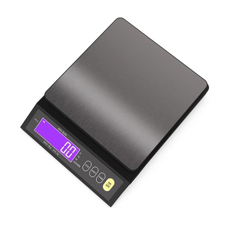 Rechargeable Baking Electric Scale IP67 Waterproof High Accurate Kitchen Scale with Counting Tare Zeroing Auto Power Off Unit Conversion Function  |   Digital Scales Digital Scales Digital Scales