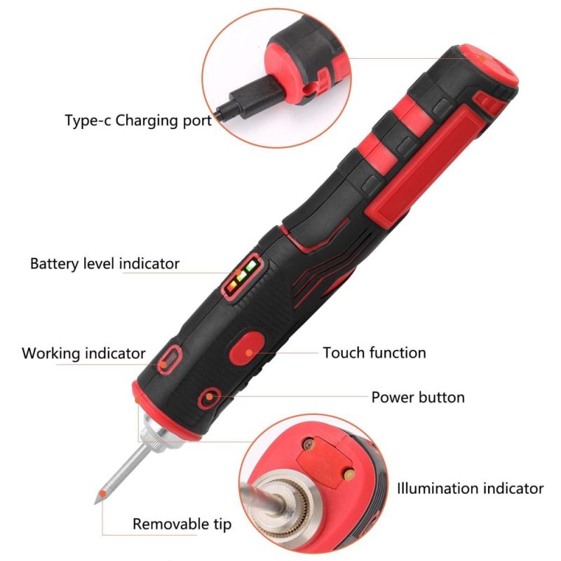 Rechargeable Wireless Rechargeable Soldering Iron with Bright LED Light  |   Electrical Equipment & Supplies Electrical Equipment & Supplies Electrical Equipment & Supplies