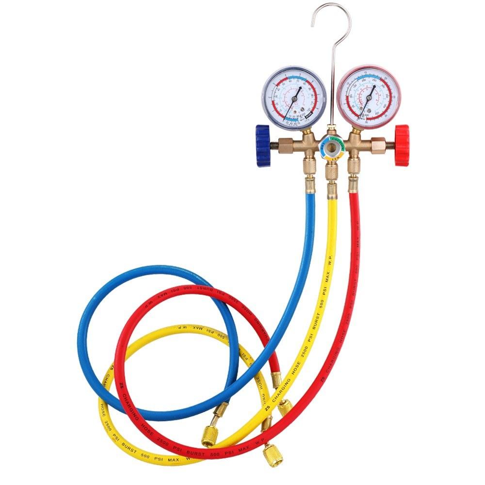 Refrigerant Manifold Gauge Set Air Conditioning Tools  |   Other Instruments Measurement & Analysis Instruments Other Instruments