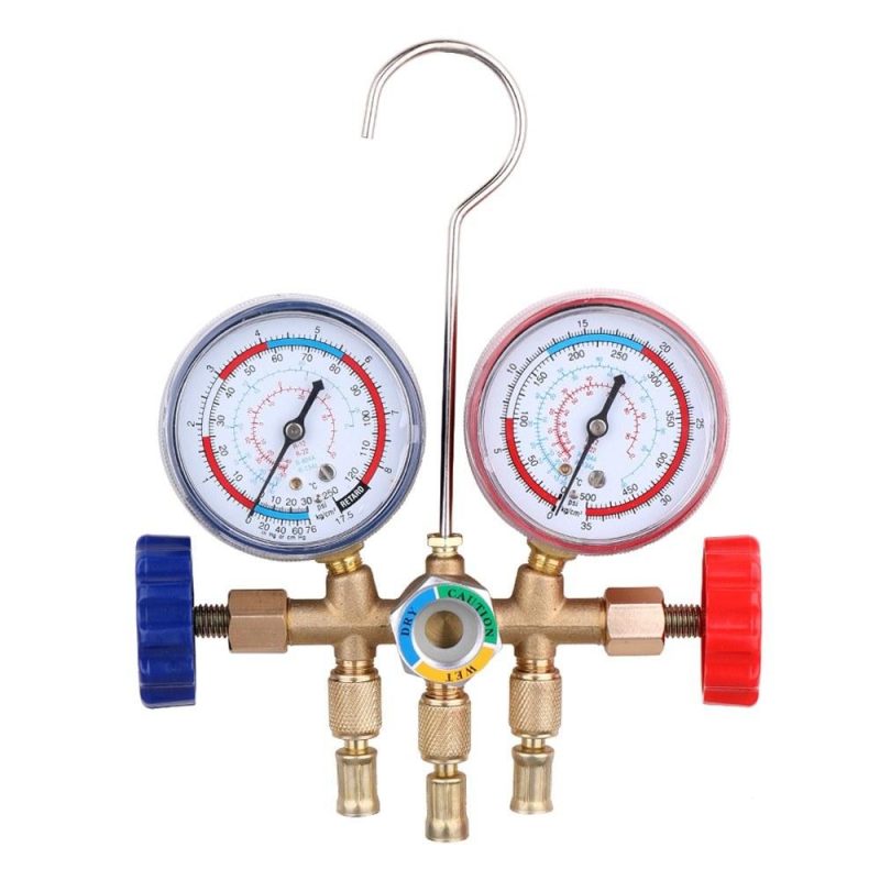 Refrigerant Manifold Gauge Set Air Conditioning Tools  |   Other Instruments Measurement & Analysis Instruments Other Instruments