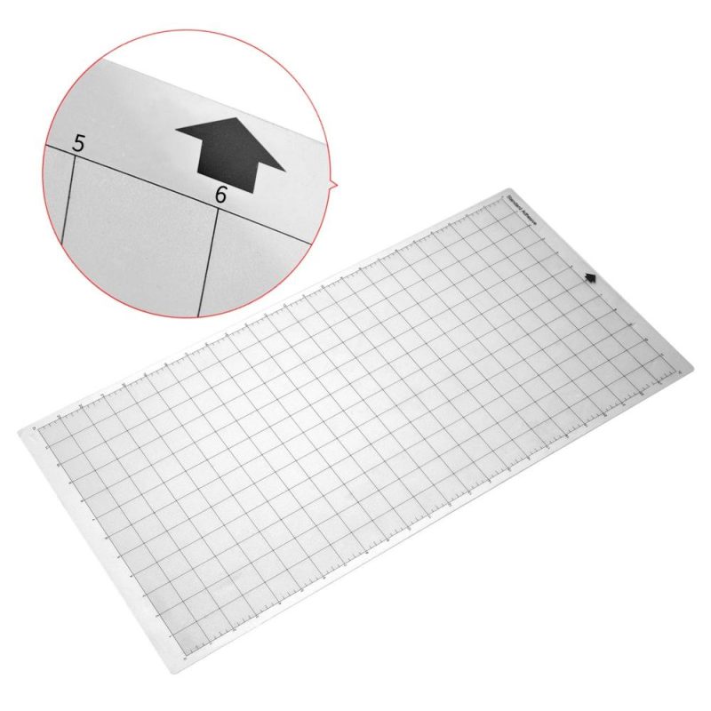 Replacement Cutting Mat Transparent Adhesive Cricut Mat Mat with Measuring Grid 12×24 Inches for Silhouette Cameo Cricut Explore Plotter Machine 3PCS  |   Others Hardware & Gadgets Others