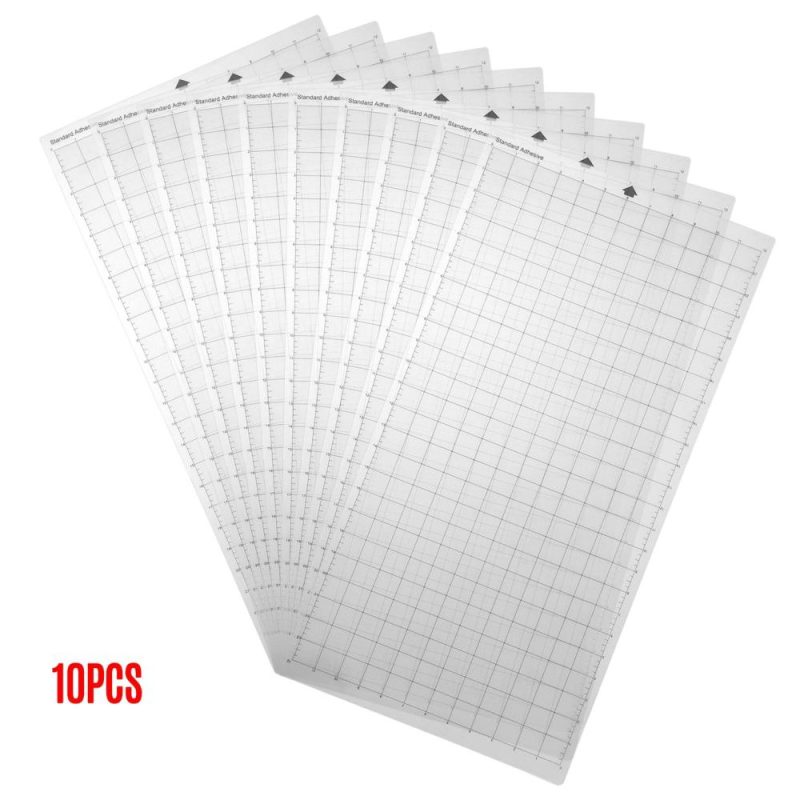 Replacement Cutting Mat Transparent Adhesive Cricut Mat Mat with Measuring Grid 12×24 Inches for Silhouette Cameo Cricut Explore Plotter Machine 3PCS  |   Others Hardware & Gadgets Others