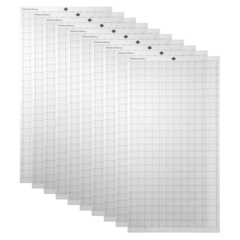 Replacement Cutting Mat Transparent Adhesive Cricut Mat Mat with Measuring Grid 12×24 Inches for Silhouette Cameo Cricut Explore Plotter Machine 3PCS  |   Others Hardware & Gadgets Others