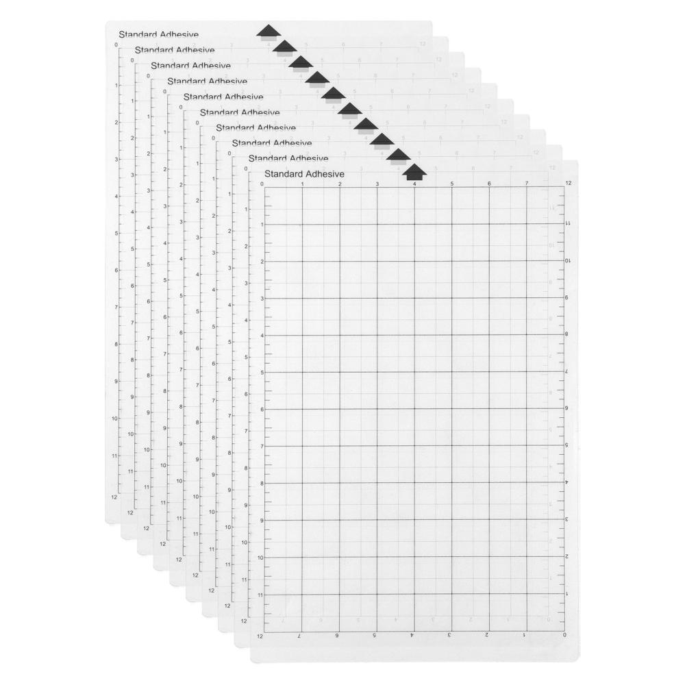 Replacement Cutting Mat Transparent Adhesive Cricut Mat Mat with Measuring Grid 8 by 12-Inch for Silhouette Cameo Cricut Explore Plotter Machine 3PCS  |   Others Hardware & Gadgets Others