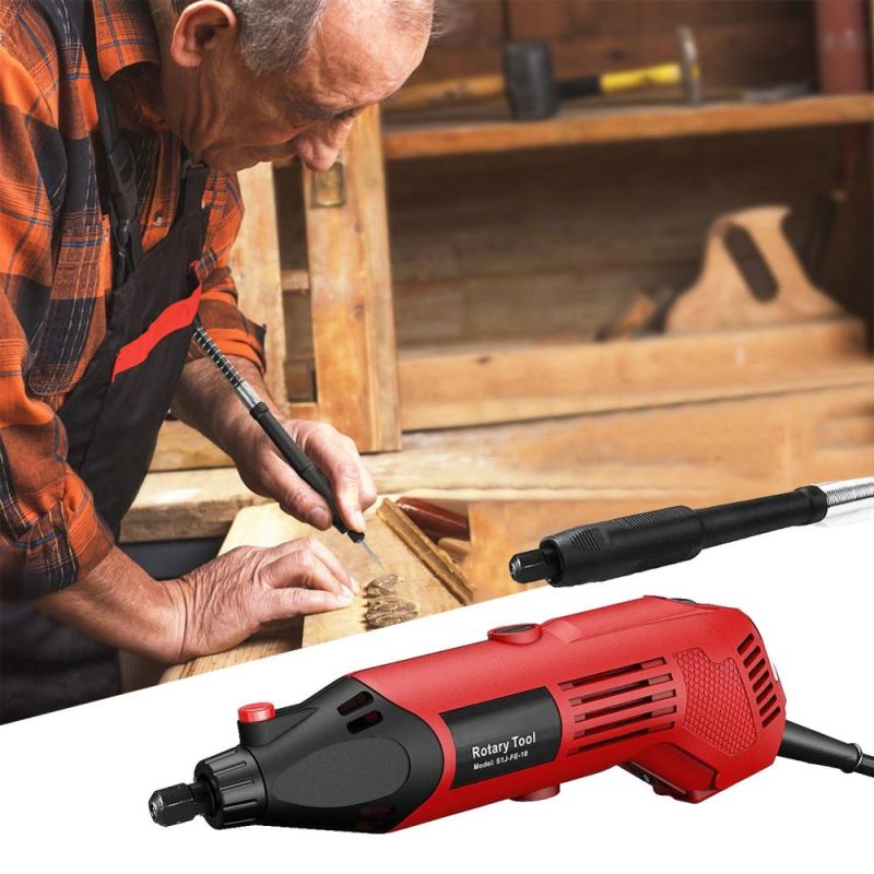 Rotary Tool 160W Multi-Functional Tool Varible Speed 8000-35000rpm Perfect for DIY Creations Craft Projects Drilling Cutting Sanding Polishing and Engraving  |   Electrical Equipment & Supplies Electrical Equipment & Supplies Electrical Equipment & Supplies