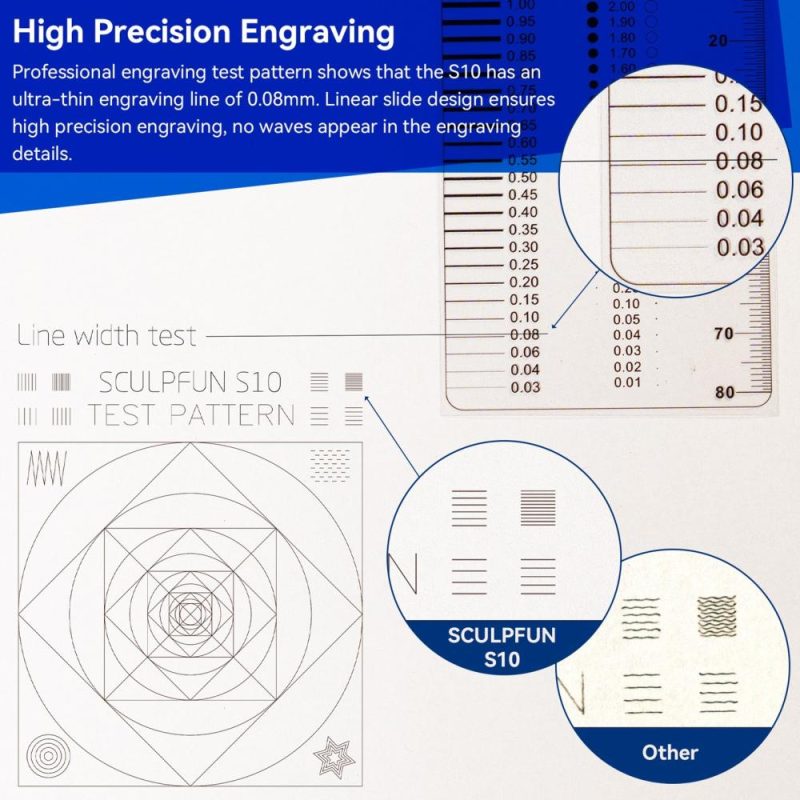 SCULPFUN S10 10W Laser Engraver 410x400mm Engraving Area  |   Laser Equipment Laser Equipment Laser Equipment