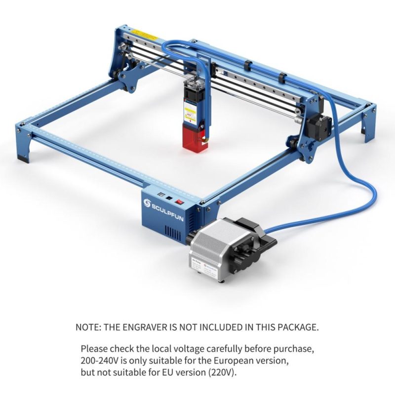 SCULPFUN S10 10W Laser Engraver with Air Assist Pump and Y-axis Rotary Roller  |   Laser Equipment Laser Equipment Laser Equipment