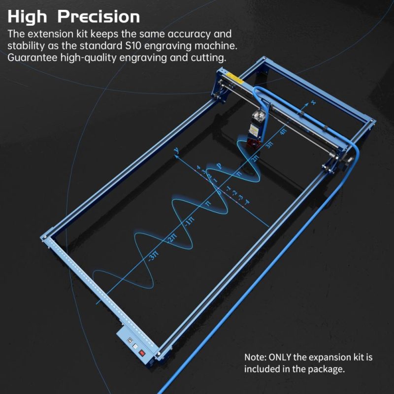 SCULPFUN S10 Engraving Area Expansion Kit For Sculpfun S10 Engraving Machine Y-axis Extension Kit  |   Laser Equipment Laser Equipment Laser Equipment