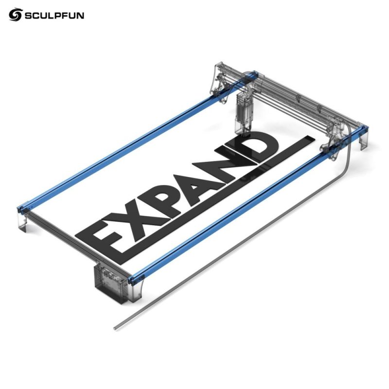 SCULPFUN S10 Engraving Area Expansion Kit For Sculpfun S10 Engraving Machine Y-axis Extension Kit  |   Laser Equipment Laser Equipment Laser Equipment