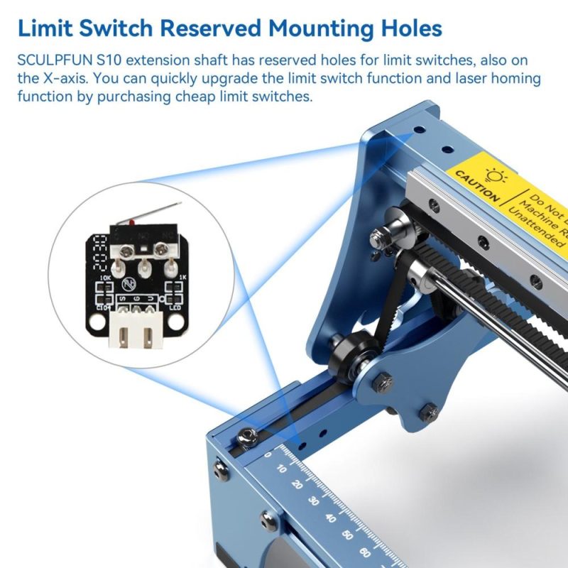 SCULPFUN S10 Engraving Area Expansion Kit For Sculpfun S10 Engraving Machine Y-axis Extension Kit  |   Laser Equipment Laser Equipment Laser Equipment