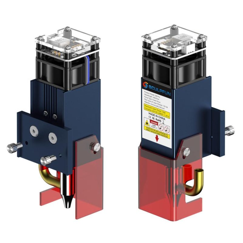 SCULPFUN S30 Pro 10W Laser Module Interchangeable Lens Built-in Air Assist  |   Laser Equipment Laser Equipment Laser Equipment