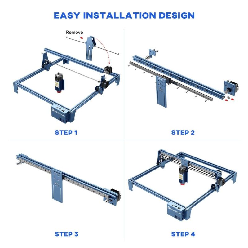 SCULPFUN S6/S6PRO/S9 X-axis Linear Guide Upgrade Kit High Precision Industrial Grade Direct Installation Without Drilling  |   Laser Equipment Laser Equipment Laser Equipment