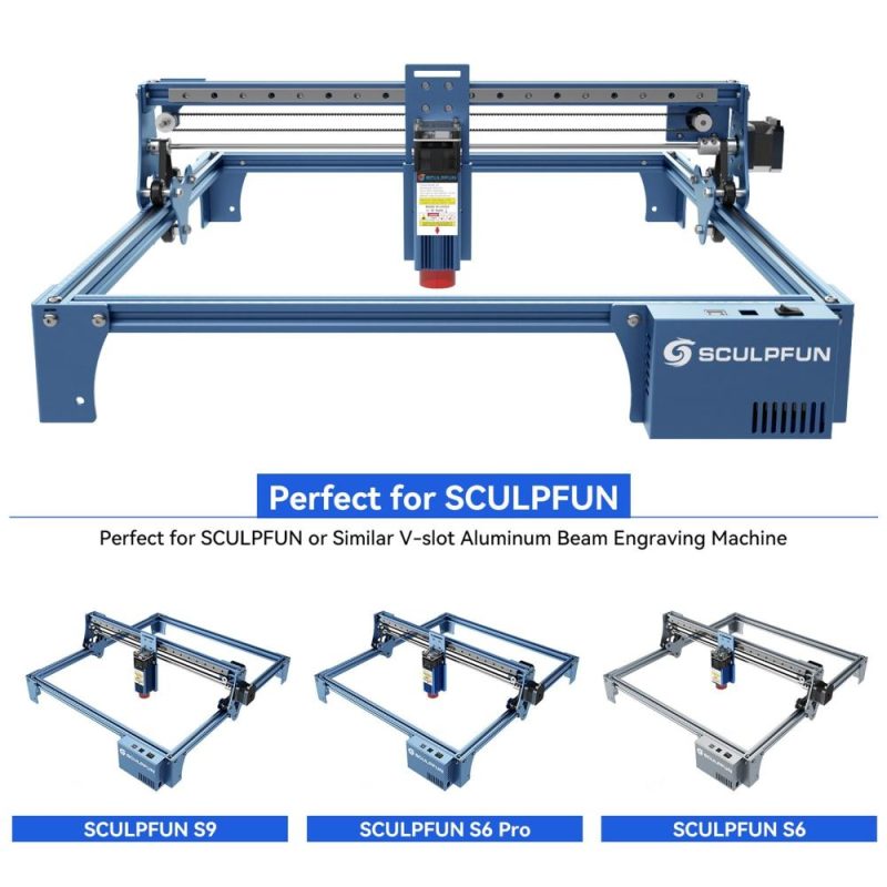 SCULPFUN S6/S6PRO/S9 X-axis Linear Guide Upgrade Kit High Precision Industrial Grade Direct Installation Without Drilling  |   Laser Equipment Laser Equipment Laser Equipment