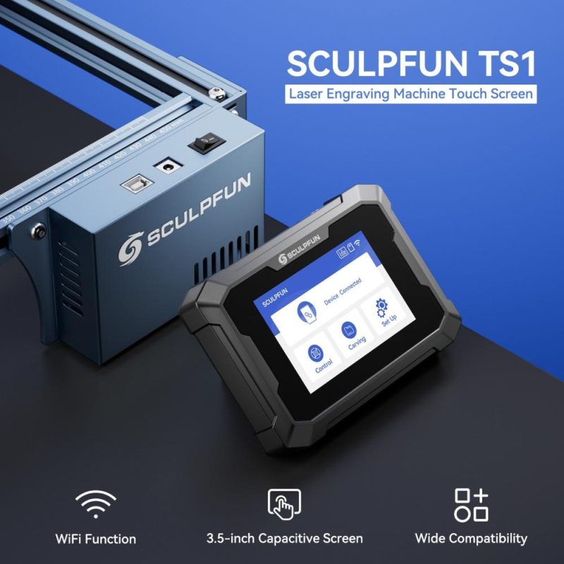 SCULPFUN TS1 Laser Engraver Touchscreen 3.5inch Control Terminal  |   Laser Equipment Laser Equipment Laser Equipment