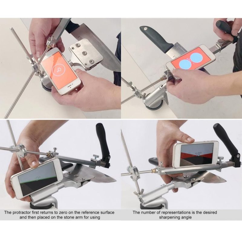 Sharpener Set Fixed-angle Knife Sharpener Knife Sharpening Kit Knife Slicker Edge Sharpener Abrasive Holding System with 4 Sharpening Stones  |   Electrical Soldering Welding Tools Electrical Soldering Welding Tools Electrical Soldering Welding Tools