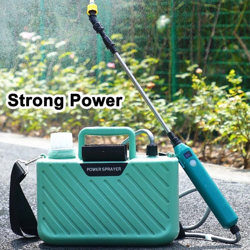 Shoulder Type Electric Gardening Sprinkler Garden Plants Watering Device Flowers Spraying Machine Telescopic Rod Length Adjustable Multifunctional Agriculture Tool  |   Electrical Equipment & Supplies Electrical Equipment & Supplies Electrical Equipment & Supplies