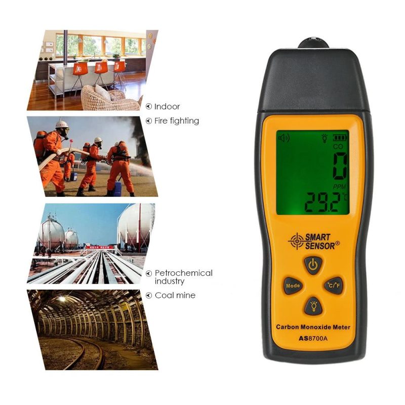 SMART SENSOR Handheld Carbon Monoxide Meter  |   Gas detection equipment Gas detection equipment Gas detection equipment