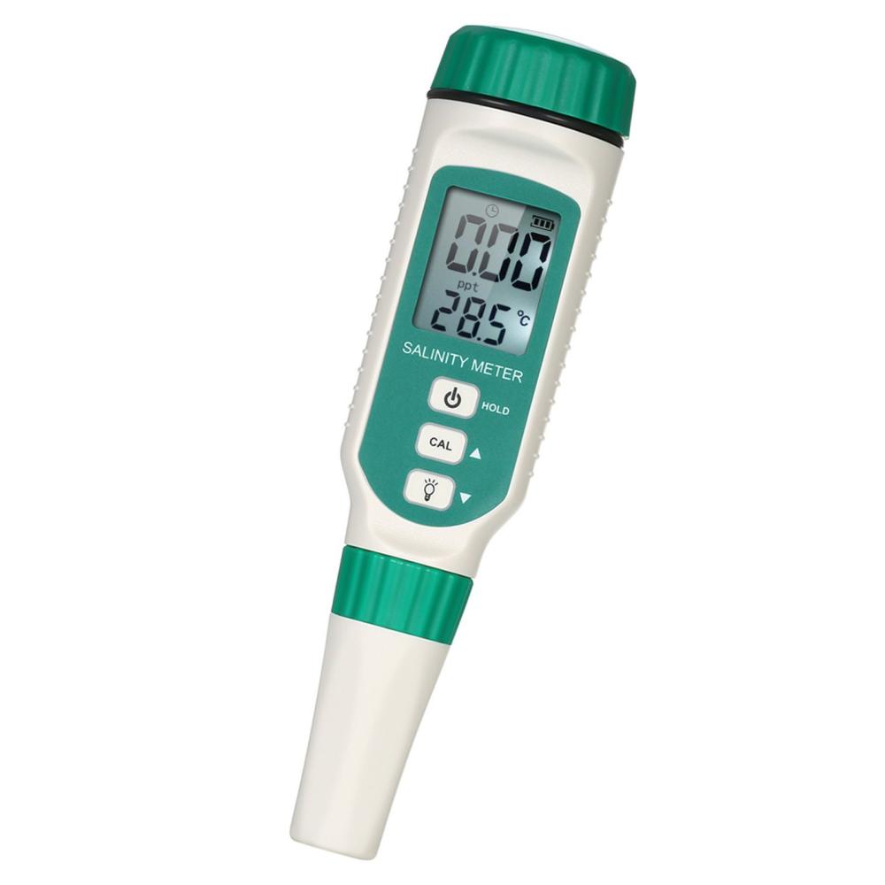 SMART SENSOR Portable Salinity Meter ATC Salinometer  |   Other Nature Element Measurements Measurement & Analysis Instruments Green+White