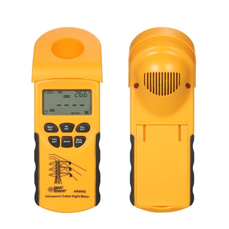 SMART SENSOR Professional Digital LCD Ultrasonic Cable Height Meter Handheld Height Cable Tester Measuring the Height of Overhead Cables 3-23m  |   Other Instruments Measurement & Analysis Instruments Other Instruments