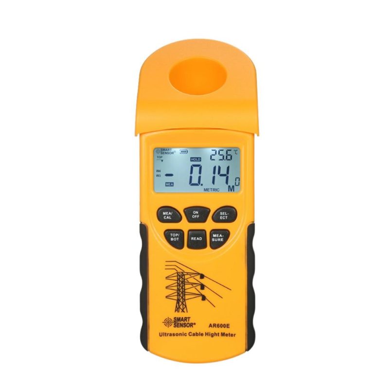 SMART SENSOR Professional Digital LCD Ultrasonic Cable Height Meter Handheld Height Cable Tester Measuring the Height of Overhead Cables 3-23m  |   Other Instruments Measurement & Analysis Instruments Other Instruments