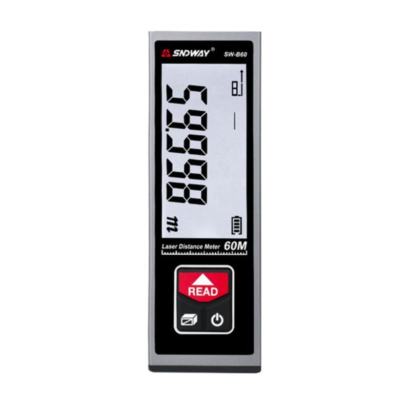 SNDWAY SW-B40 Laser Distance Meter Handheld Rangefinder Digital Mini Distance Measuring Meter Indoor Rechargeable Electronic Space Measurement Device for Length Area Volume  |   Other Instruments Measurement & Analysis Instruments Other Instruments