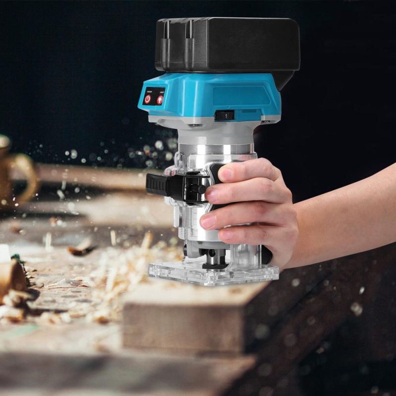 Speed Adjustable Multifunctional Woodworking Electric Trimming Machine Electromechanical Wood Milling Engraving Slotting Machine Brushless Wood Router  |   Hardware & Accessories Hardware & Accessories Hardware & Accessories