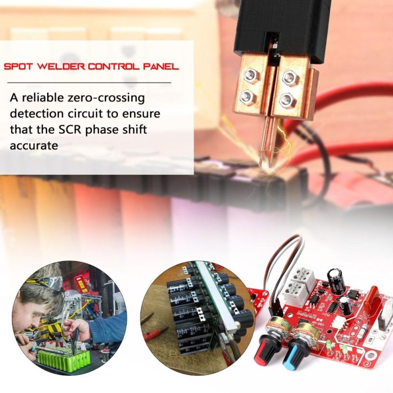 Spot Welding Machine DIY Controller Panel Time and Current Control Function with Digital Display  |   Others Others Others