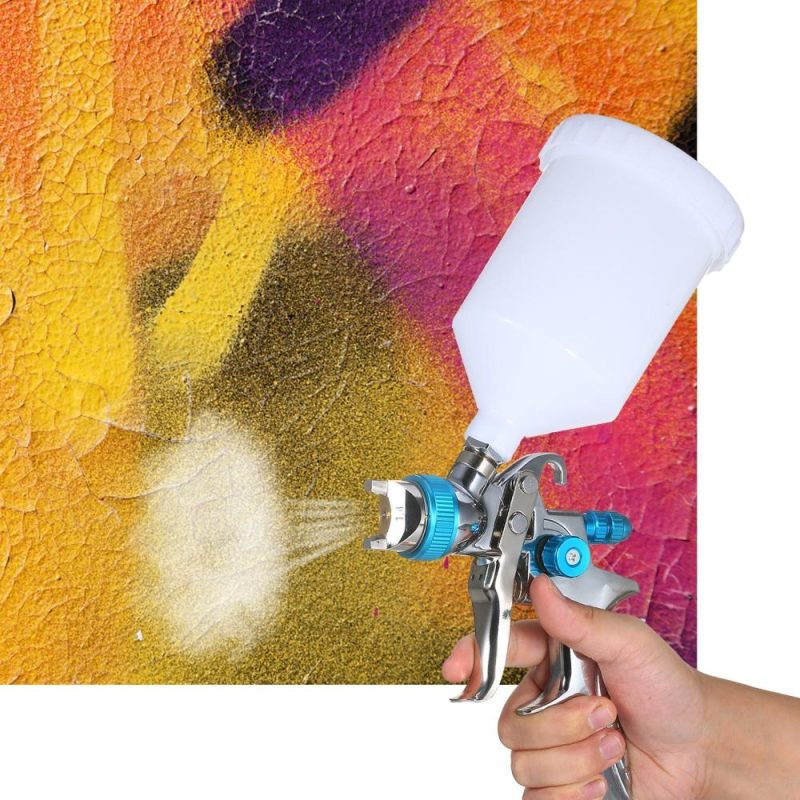 Spray Gun Gravity Feed Paint Sprayer with 600ml Cup 1.4mm Nozzle for Wall/Furniture/Fence/Cabinet/Table/Chair Spraying and Cleaning  |   Others Hardware & Gadgets Others