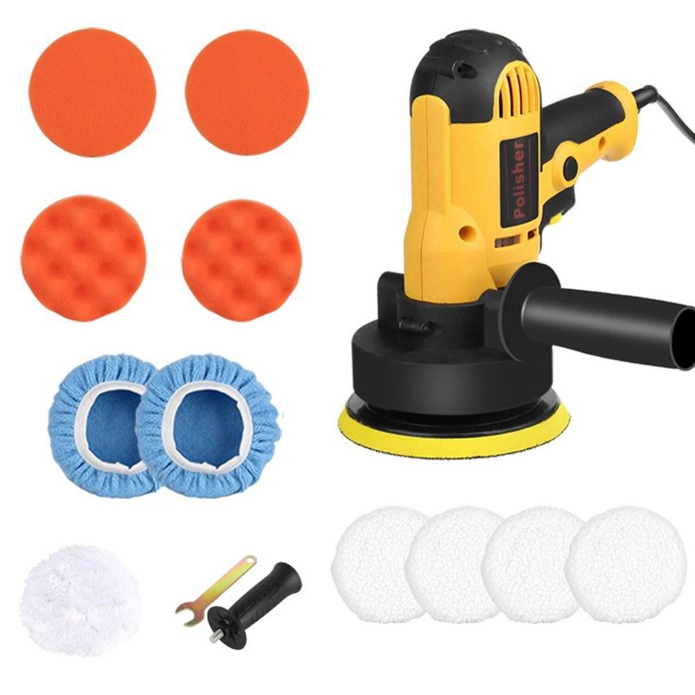 Stepless Speed Adjustable Car Polisher Auto Polishing Machine High Efficiency Waxing Tool  |   Others Hardware & Gadgets Black+Orange