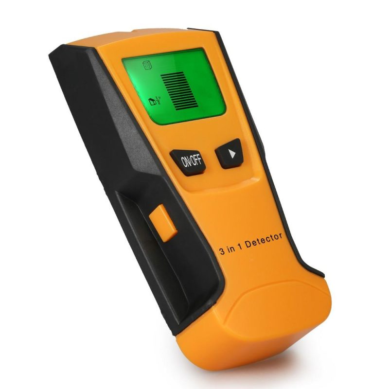 Stud Finder 3 in 1 Multi-functional LCD Digital Wall Detector Metal Wood AC Cable Live Wire Scanner  |   Other Instruments Measurement & Analysis Instruments Orange