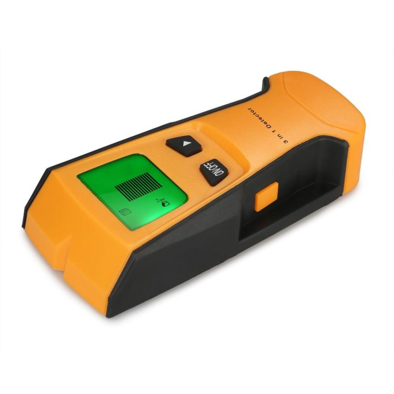 Stud Finder 3 in 1 Multi-functional LCD Digital Wall Detector Metal Wood AC Cable Live Wire Scanner  |   Other Instruments Measurement & Analysis Instruments Orange