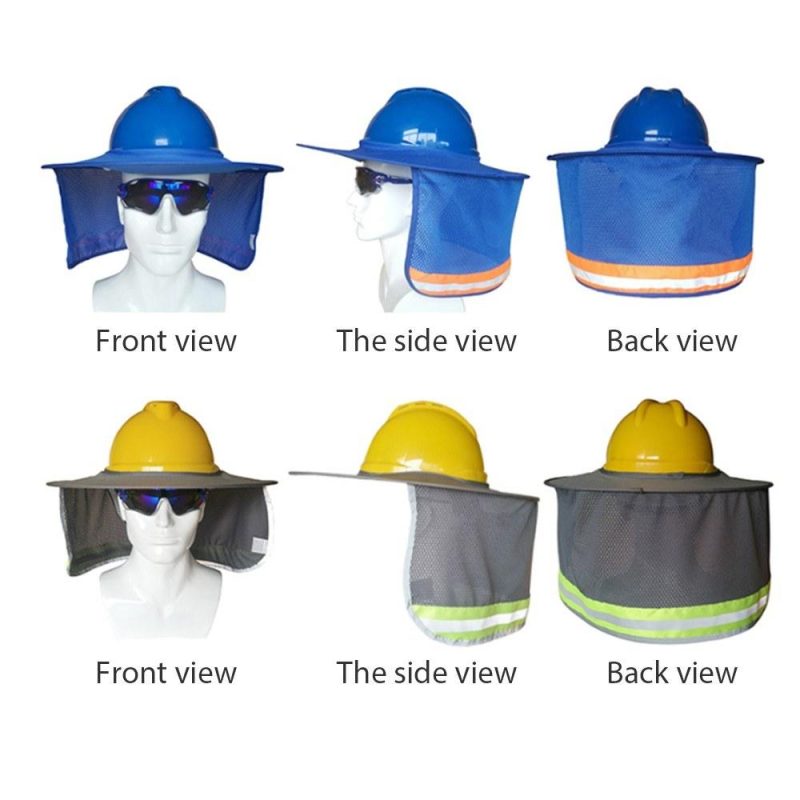 Sunscreen Helmet Brim is Suitable for Reflective Safety Sunscreen Helmet for Construction Sites Outdoor Installation  |   Hardware & Accessories Hardware & Accessories Grey/Blue+Red/Orange/Yellow