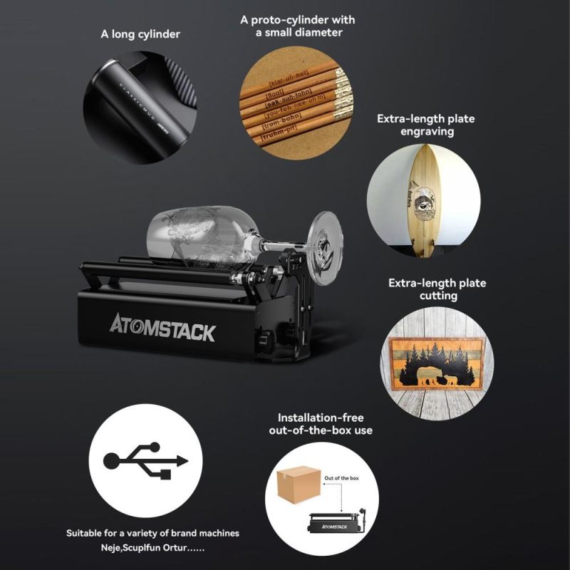 Swiitol E6 Pro 6W Integrated Structure Laser Engraver with 400x400mm Honeycomb Working Table and R3 Pro Roller and CR1 Control Terminal and Air Assist Kit  |   Laser Equipment Laser Equipment Laser Equipment