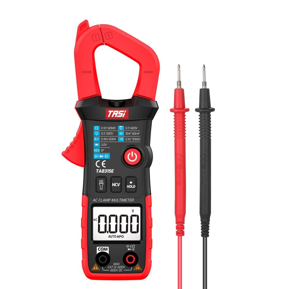 TASI TA8315E Digital Clamp Meter Multimeter Professional Tester True RMS Multimeter Mini Multifunctional Tester OHM NCV DC/AC Voltage Meter  |   Digital Multimeters & Oscilloscopes Digital Multimeters & Oscilloscopes Digital Multimeters & Oscilloscopes