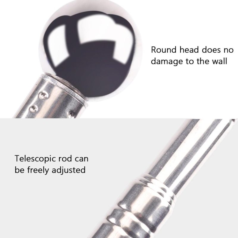 Telescopic Hollowing Drum Detection Hammer Tile Hollow Checker Thickened Adjustable Rod for House Decoration Inspection  |   Safety & Protective Gear Professional Tools Safety & Protective Gear