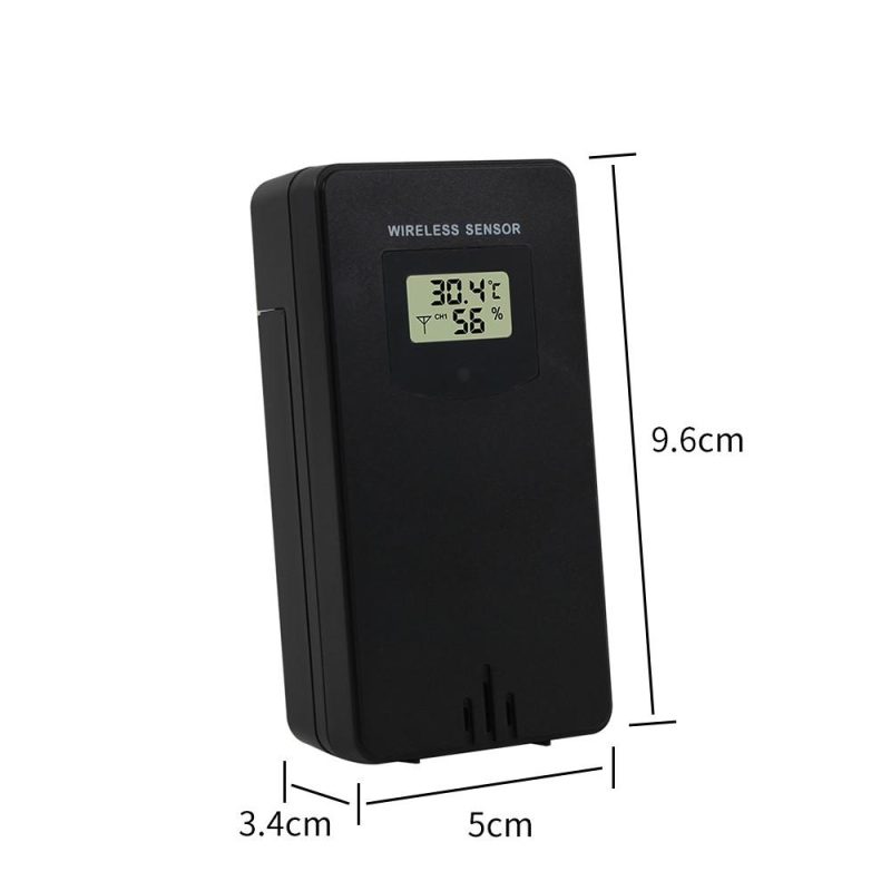 Temperature Humidity Wireless Sensor Meter Hygrometer Electronic Digital Thermometer In/Outdoor Used with Weather Stations  |   Temperature & Humidity Measurements Measurement & Analysis Instruments Temperature & Humidity Measurements