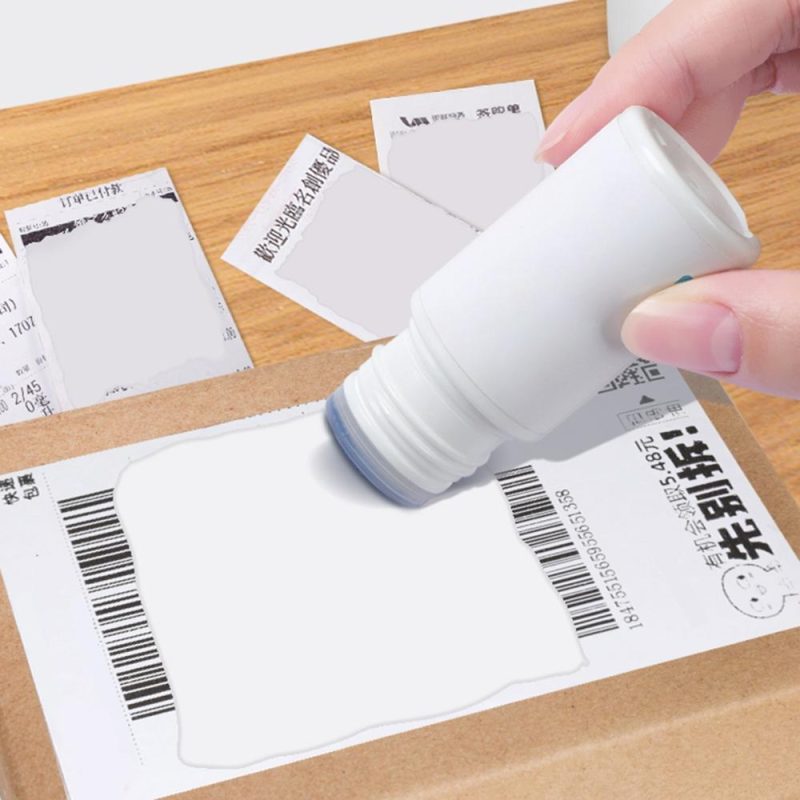 Thermal Paper Data Protection Fluid Identity Protection Information Prevention Package Parcel Privacy Protection for Confidential Address Bank Statement Personal Privacy 10ml  |   Others Others Others