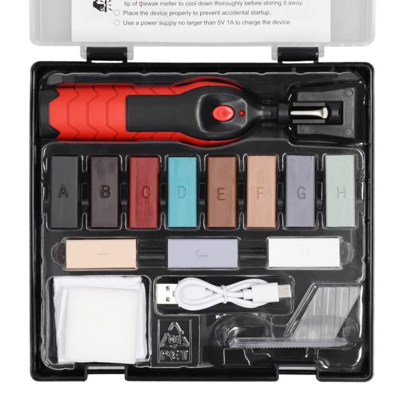 Tile Floor DIY Repairing Tool Set Multifunction Porcelain Furniture Repairing Tool Set Scratch Nail Hole Crack Filler Tool Set Household Handheld Melting Wax Tool Set  |   Electrical Equipment & Supplies Electrical Equipment & Supplies Electrical Equipment & Supplies