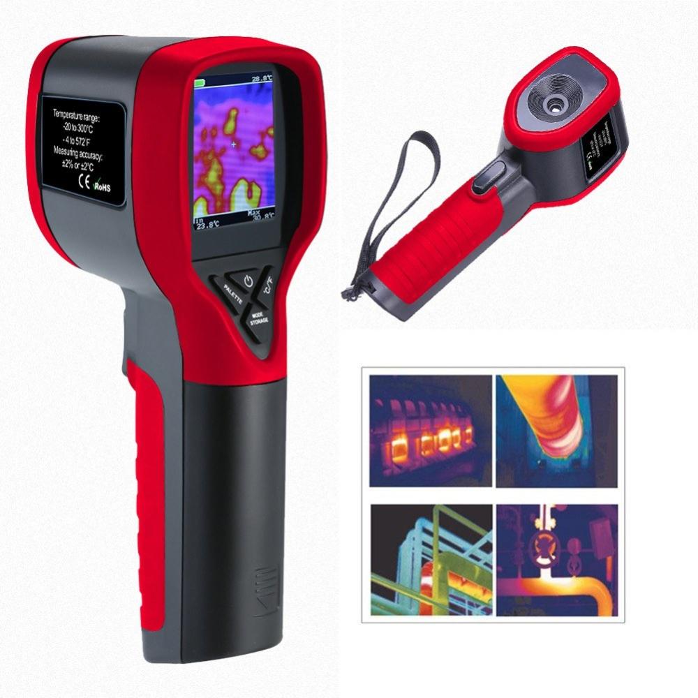 TOOLTOP ET692A 32*32 Infrared Images Resolution Hand-held Portable Thermal Imager -20~300℃  ℃/℉ Switching Iron Red White Hot Palette Multi-functional Thermal Imager Camera  |   Infrared Thermometer Infrared Thermometer Black