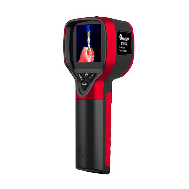 TOOLTOP ET692A 32*32 Infrared Images Resolution Hand-held Portable Thermal Imager -20~300℃  ℃/℉ Switching Iron Red White Hot Palette Multi-functional Thermal Imager Camera  |   Infrared Thermometer Infrared Thermometer Black