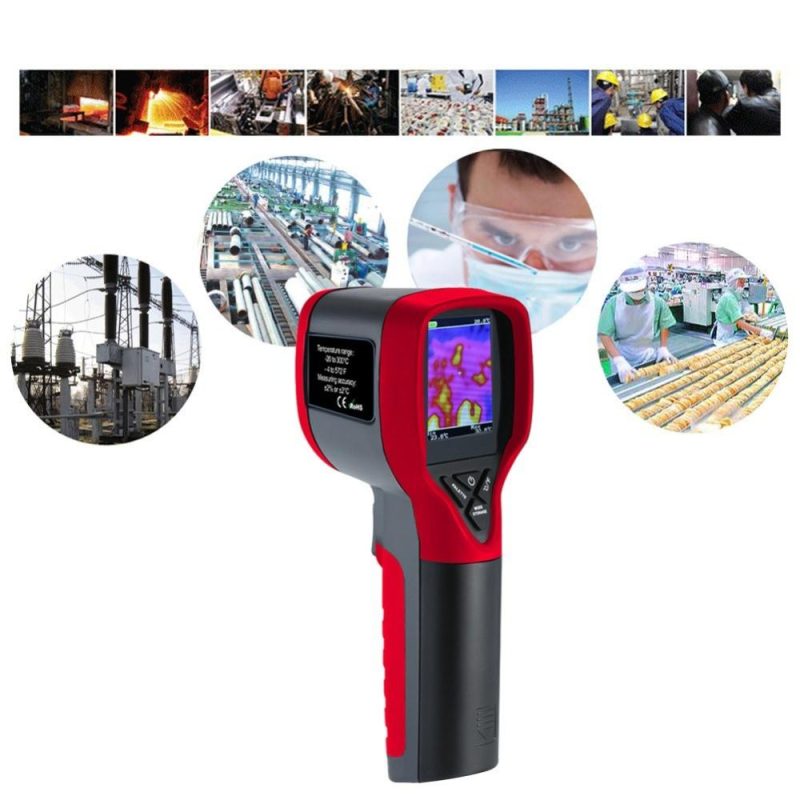 TOOLTOP ET692A 32*32 Infrared Images Resolution Hand-held Portable Thermal Imager -20~300℃  ℃/℉ Switching Iron Red White Hot Palette Multi-functional Thermal Imager Camera  |   Infrared Thermometer Infrared Thermometer Black