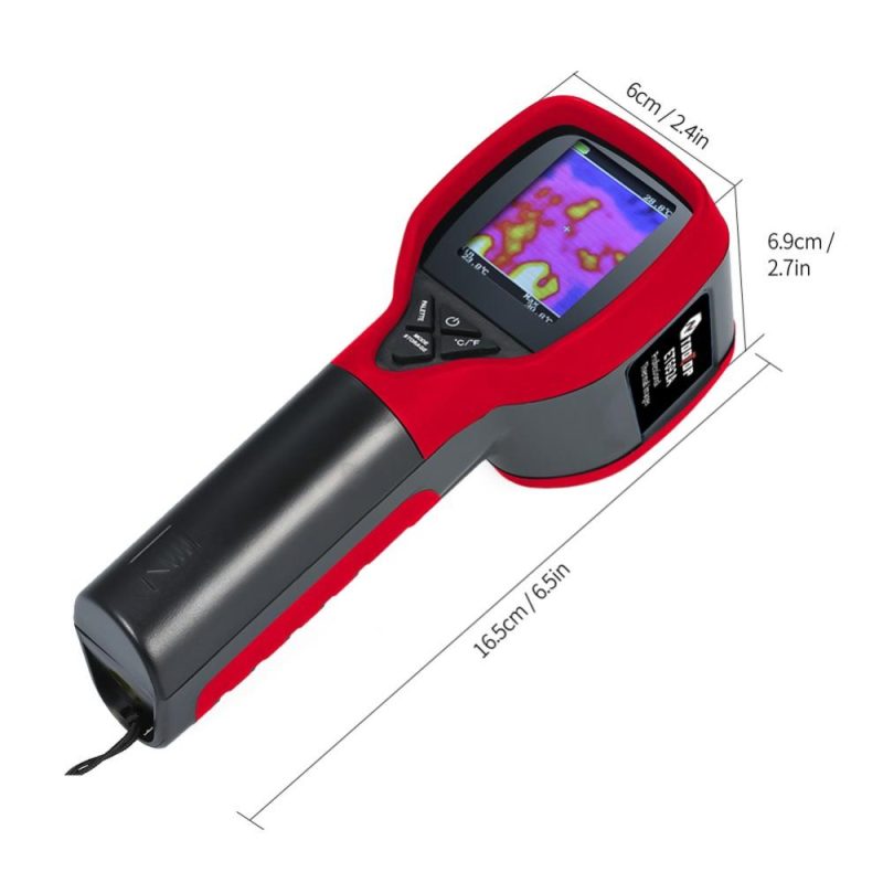 TOOLTOP ET692A 32*32 Infrared Images Resolution Hand-held Portable Thermal Imager -20~300℃  ℃/℉ Switching Iron Red White Hot Palette Multi-functional Thermal Imager Camera  |   Infrared Thermometer Infrared Thermometer Black