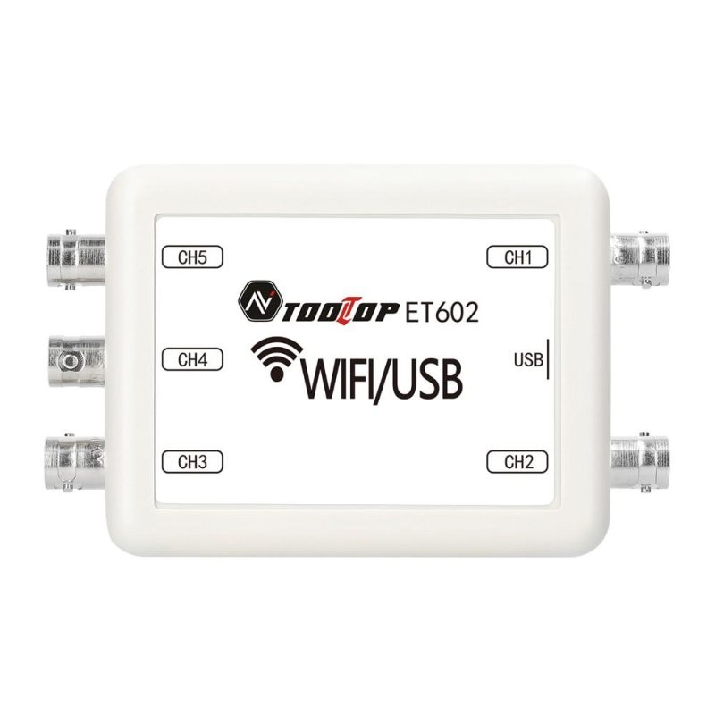 TOOLTOP Virtual Oscilloscope 5-channel Data Storage Acquisition Recorder 4 Measurment Modes Switchable  |   Digital Multimeters & Oscilloscopes Digital Multimeters & Oscilloscopes Digital Multimeters & Oscilloscopes