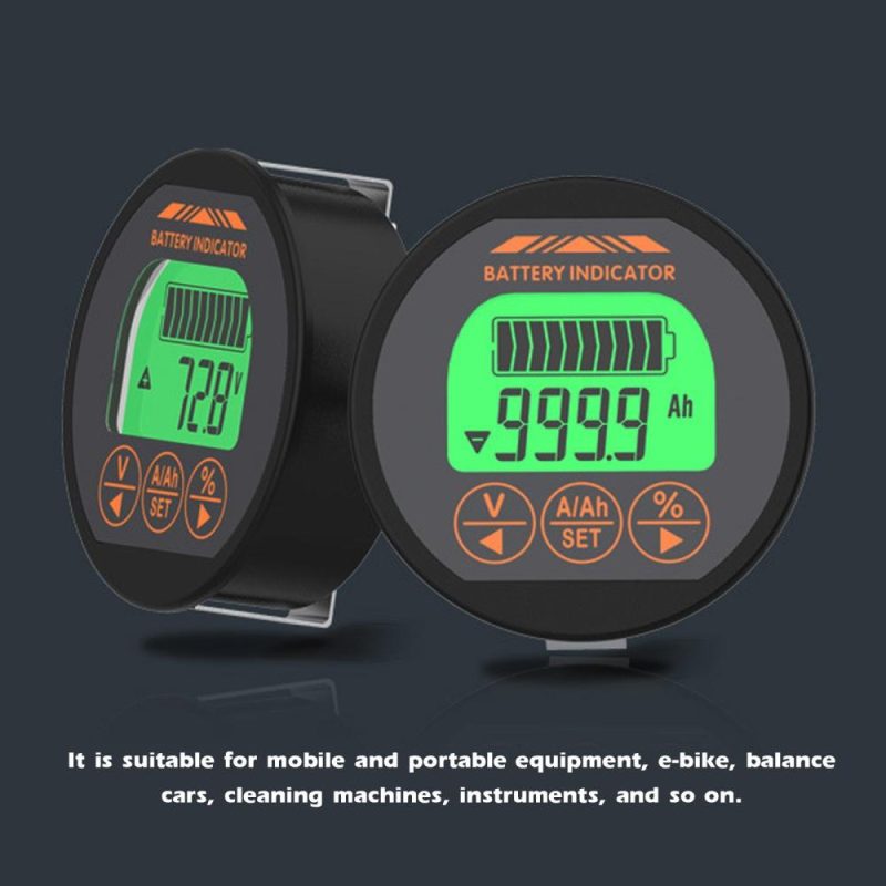 TR16 8-120V Waterproof Battery Capacity Tester Voltage Current LCD Display with Memory Function  |   Other Instruments Measurement & Analysis Instruments Other Instruments