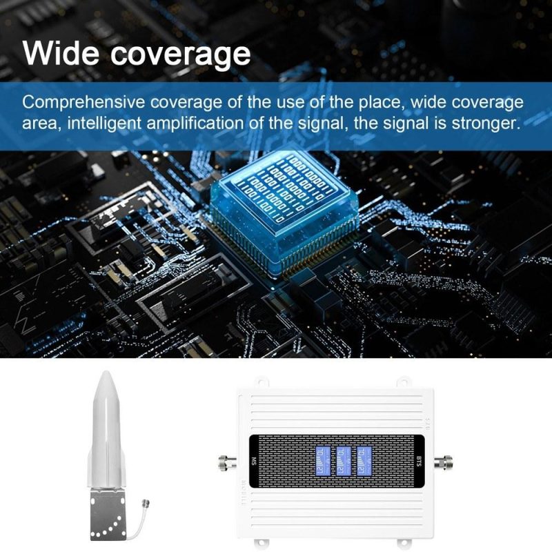 Trifrequency Band Signal Amplifier 70dB High Gains Wide Coverage Amplifiers LCD Display with LED indicator  |   Other Instruments Measurement & Analysis Instruments Other Instruments