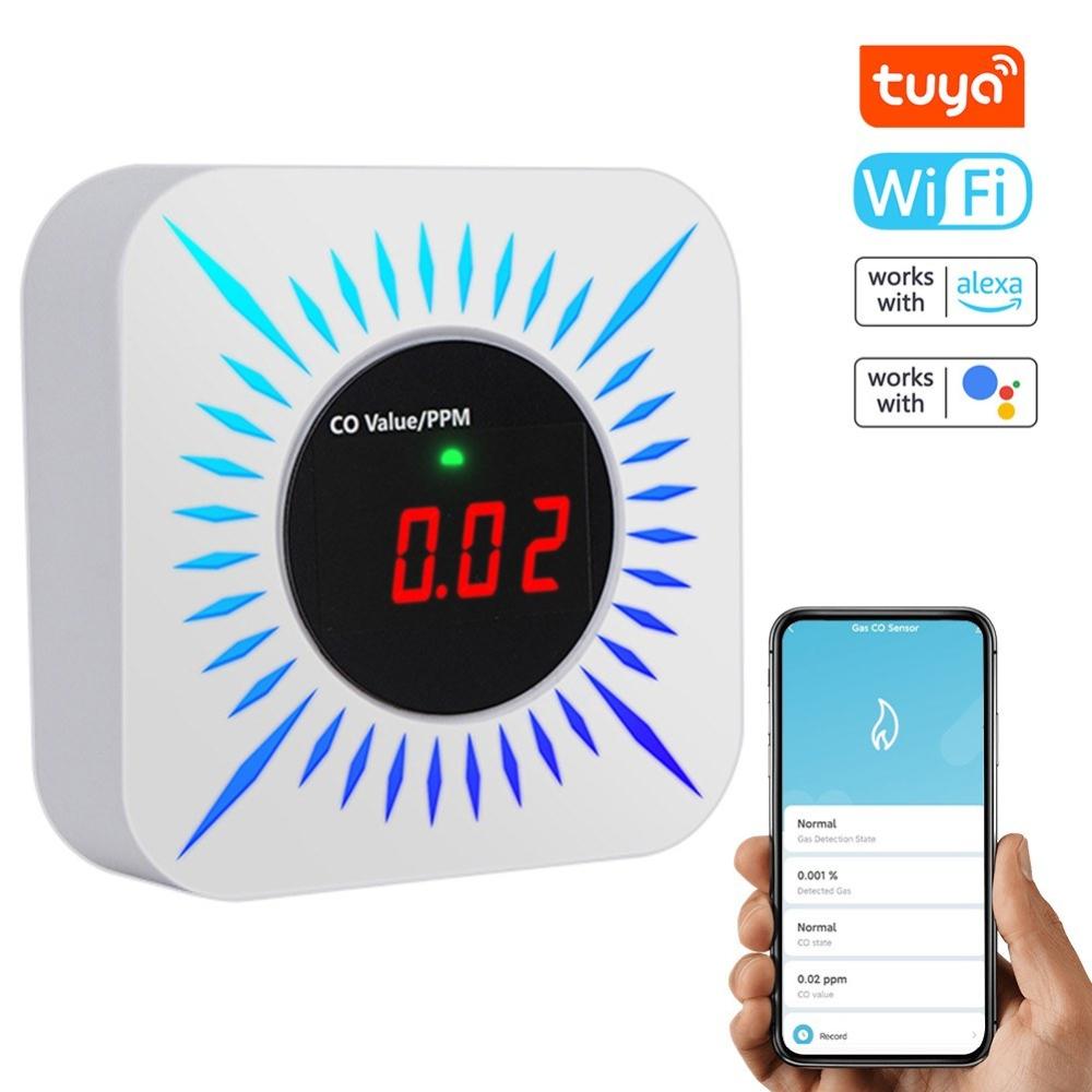 Tuya WiFi CO Combustible Gases Leak Detector Portable Carbon Monoxide Gases Leakage Tester Multifunctional Gases Concentration Tester  |   Gas detection equipment Gas detection equipment Gas detection equipment